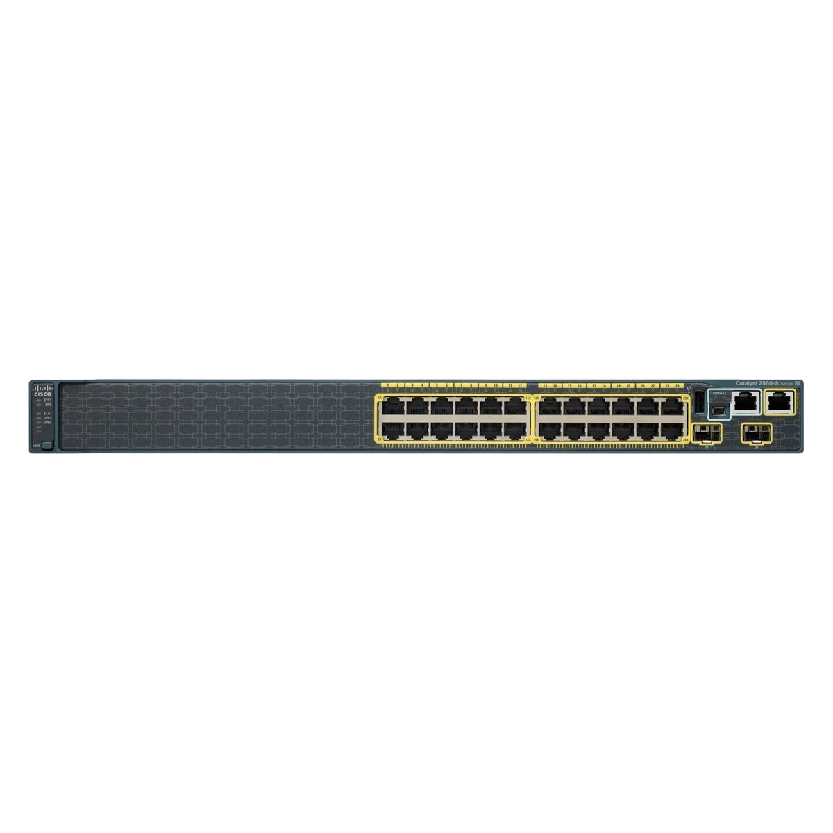 سوئیچ شبکه 24 پورت + 2 پورت SFP+ سیسکو مدل WS-C2960S-24TD-L-2